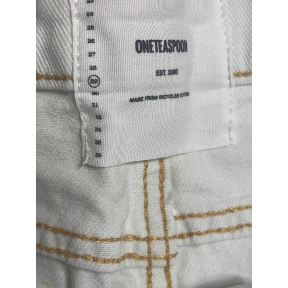 One Teaspoon NWT The One High Waist Cheeky Denim Shorts Xanthe Size 29 MSRP $110 - Picture 4 of 7